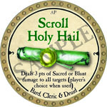 Scroll Holy Hail